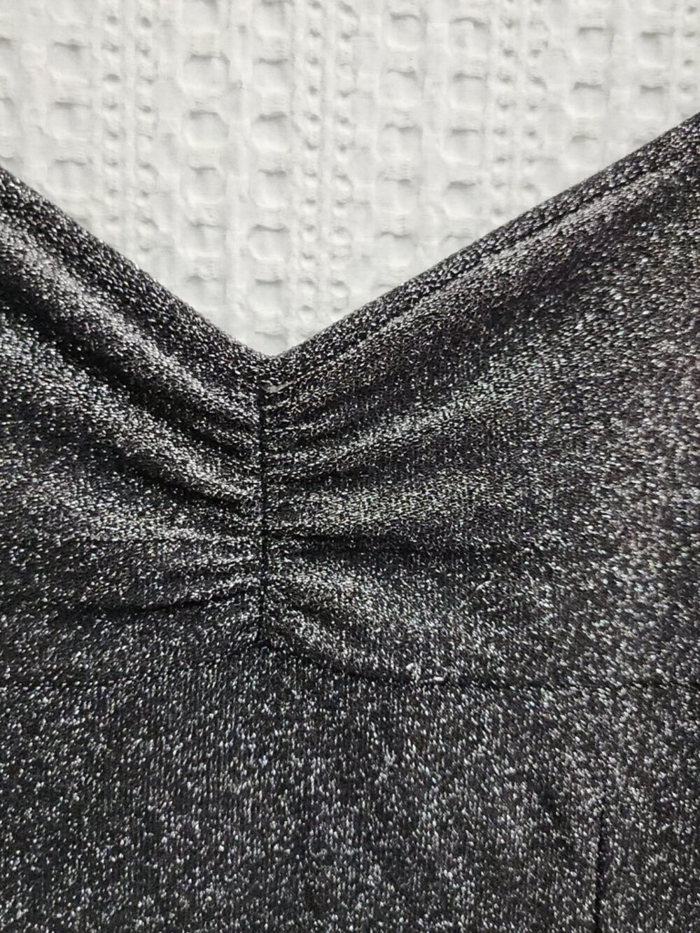 Urban Outfitters Arna Sparkle Midi Dress Gray and Black Women's Size Medium - Picture 7 of 14
